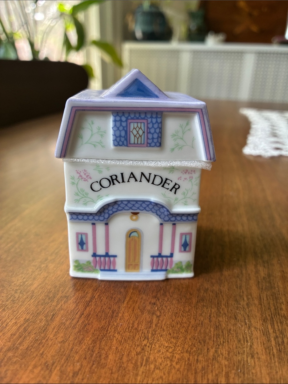 Lenox White Porcelain Spice Village Coriander